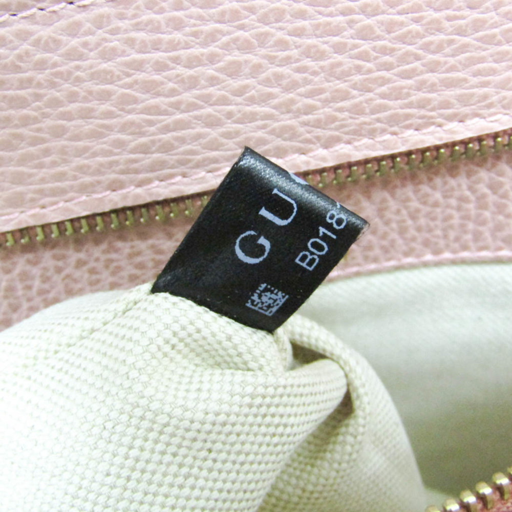 GUCCI Authentic Pink Leather Tote Bag - Picture 12 of 12